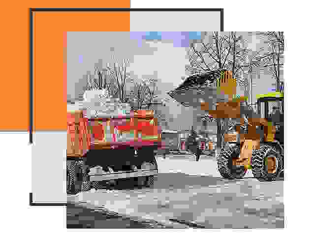 Вывоз снега в Бердске